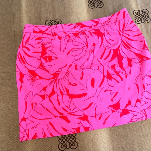 Rafaella NWT! Ladies Stretch Skort With Pockets In Carmine Rose Size XL - Picture 11 of 13